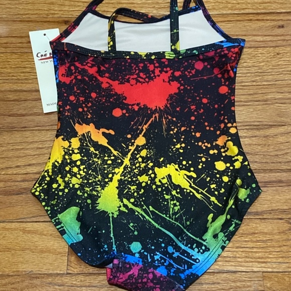 Swimsuit/ BUNDLE & SAVE/ Print: Rainbow Ink - Picture 3 of 6